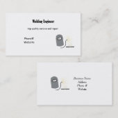 Schweißdienstleistungen Visitenkarte (Vorne/Hinten)