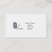 Schweißdienstleistungen Visitenkarte (Rückseite)