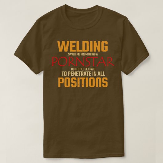 Schweißen 1 T-Shirt (Design vorne)