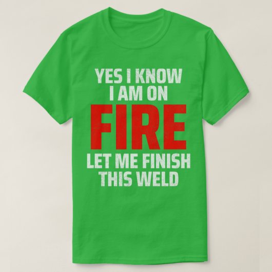 Schweißen 9 T-Shirt (Design vorne)