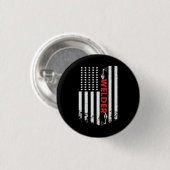 Schweißen - Amerikanische Schweissflagge Button (Vorne & Hinten)