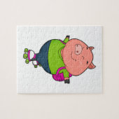 Schweißen bei Inline-Skaten mit Roller-Skaten Puzzle (Horizontal)