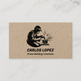 Schweißen Beruflich Visitenkarte