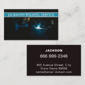 Schweißen der geschweißten Visitenkarte für Metall (Vorne/Hinten)