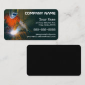 Schweißen der Sparks-Visitenkarte Visitenkarte (Vorne/Hinten)