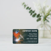 Schweißen der Sparks-Visitenkarte Visitenkarte (Stehend Vorderseite)