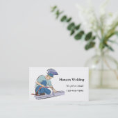 Schweißen der Visitenkarte (Stehend Vorderseite)