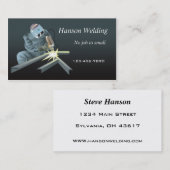 Schweißen der Visitenkarte (Vorne/Hinten)