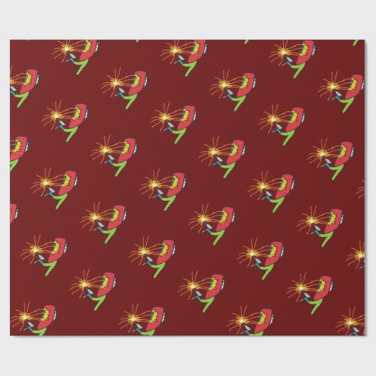 Schweißen Geschenkpapier (Flach)