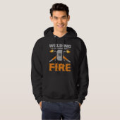 Schweißen ist wie Nähen mit Feuerschwitzer Hoodie (Vorne ganz)