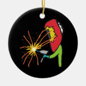 Schweißen Keramik Ornament (Vorne)