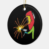 Schweißen Keramik Ornament (Links)