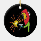 Schweißen Keramik Ornament (Hinten)