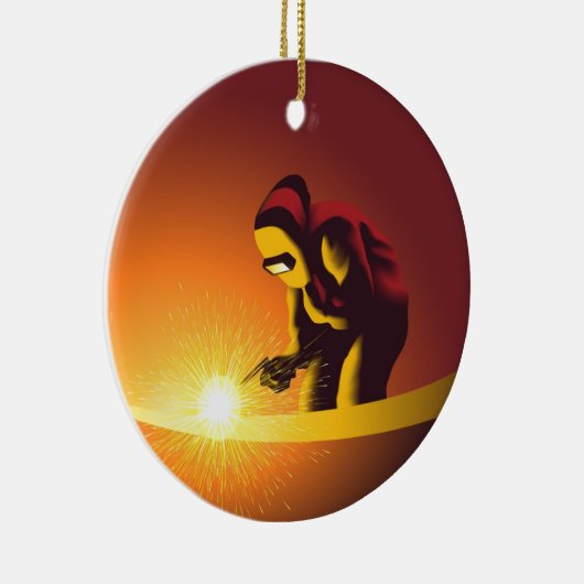 Schweißen Keramik Ornament (Rechts)