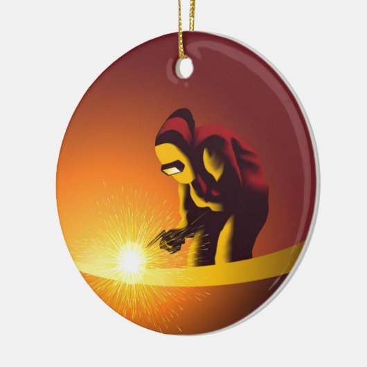 Schweißen Keramik Ornament (Links)