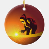 Schweißen Keramik Ornament (Hinten)