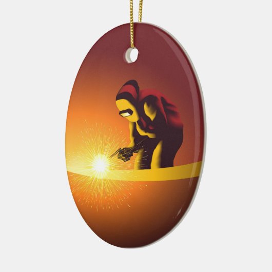 Schweißen Keramikornament (Links)