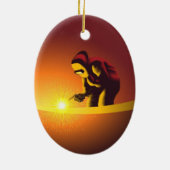 Schweißen Keramikornament (Hinten)