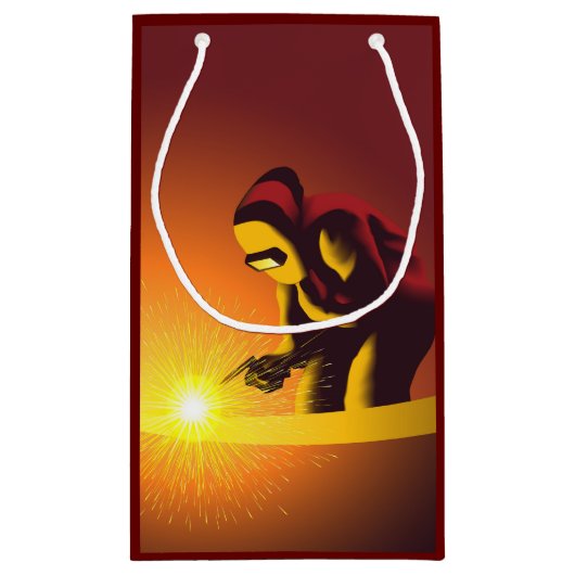 Schweißen Kleine Geschenktüte (Rückseite)