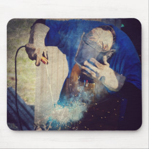 Schweißen Mousepad