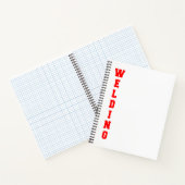 Schweißen Notizblock (Innenseite)