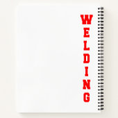 Schweißen Notizblock (Rückseite)