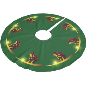 Schweißen Polyester Weihnachtsbaumdecke