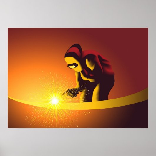 Schweißen Poster (Vorne)