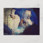 Schweißen Postkarte (Vorderseite)