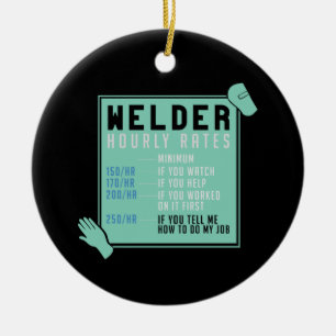 Schweißen - Schweißstundensätze Keramik Ornament