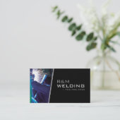 Schweißen - Visitenkarten Visitenkarte (Stehend Vorderseite)