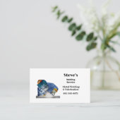 Schweißen von Metallen Visitenkarte (Stehend Vorderseite)