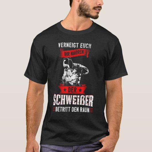 Schweißen von Metallkonstruktionen T-Shirt (Vorderseite)