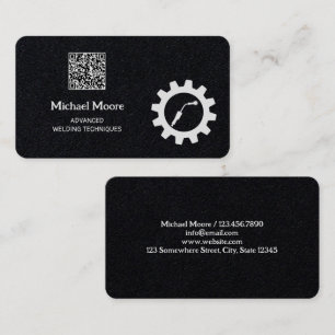 Schweißen von Premium Custom QR Code Visitenkarte