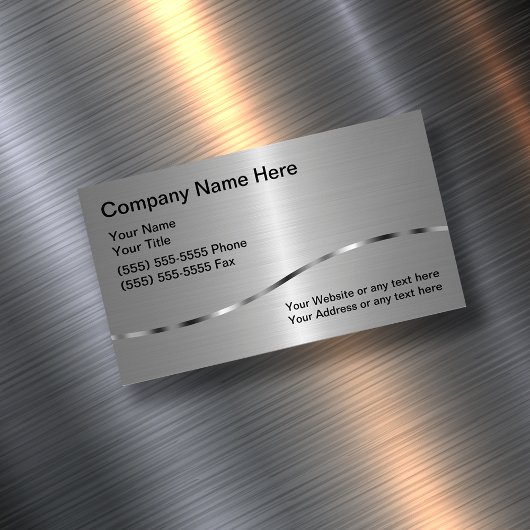 Schweißen von Visitenkarten-Magnet Magnetische Visitenkarte