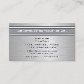 Schweißen von Visitenkarten Visitenkarte (Vorderseite)