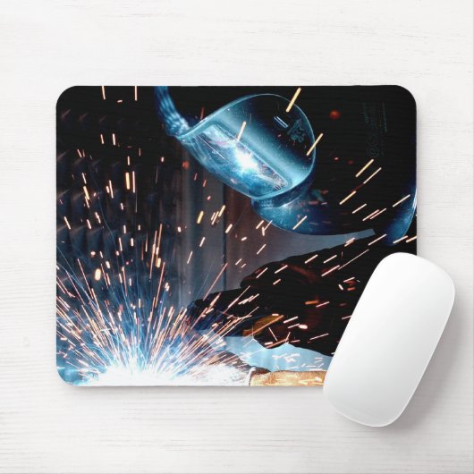 Schweißende Funken Mousepad (Mit Mouse)