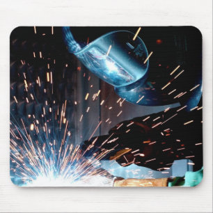 Schweißende Funken Mousepad