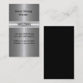 Schweißens-Baugewerbe-Karten Visitenkarte (Vorne/Hinten)