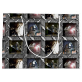 Schweißens-Muster Große Geschenktüte (Rückseite)