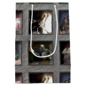 Schweißens-Muster Mittlere Geschenktüte (Rückseite)