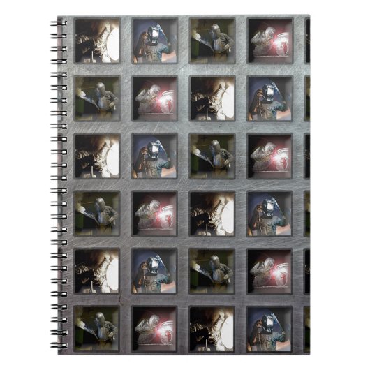 Schweißens-Muster Notizblock (Vorderseite)