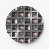 Schweißens-Muster Pappteller (Vorderseite)