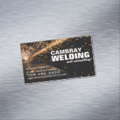 Schweißens-Visitenkarte-Magnet Magnetische Visitenkarte (Beispiel)