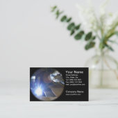 Schweißens-Visitenkarte Visitenkarte (Stehend Vorderseite)