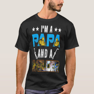 Schweißer Amerikanisch Usa Patriotischer Schweißer T-Shirt