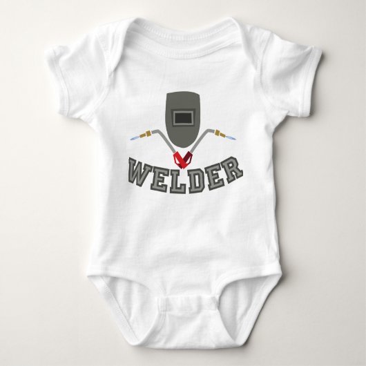Schweißer Baby Strampler (Vorderseite)