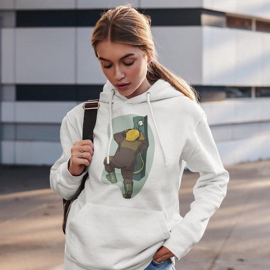 Schweißer bei der Arbeit Hoodie