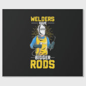 Schweisser haben größere Roden Geschenkpapier (Flach)