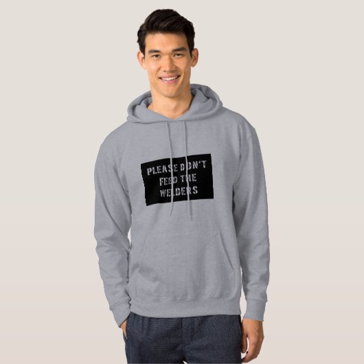 Schweißer Hoodie (Vorne ganz)